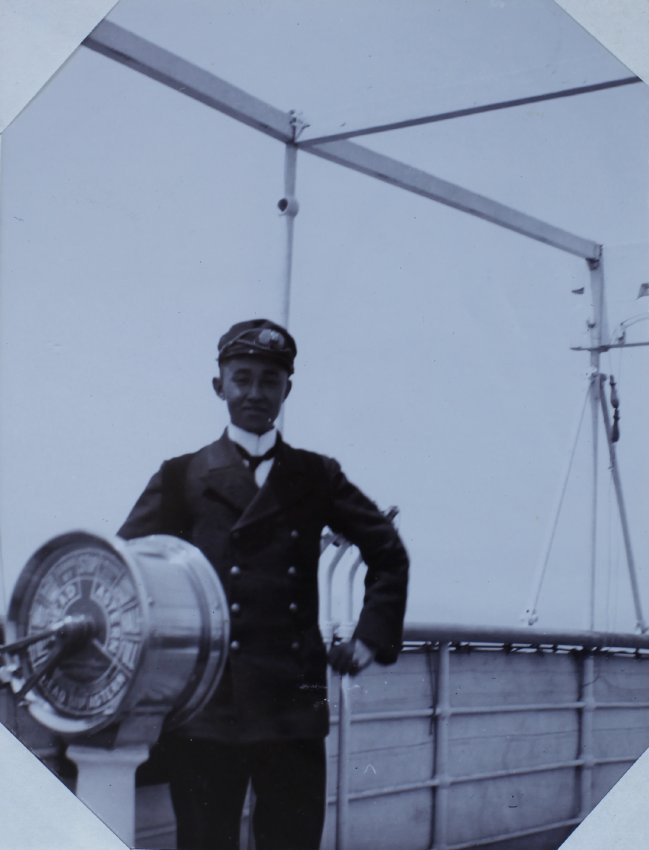 An officer of the Kumano Maru, 2