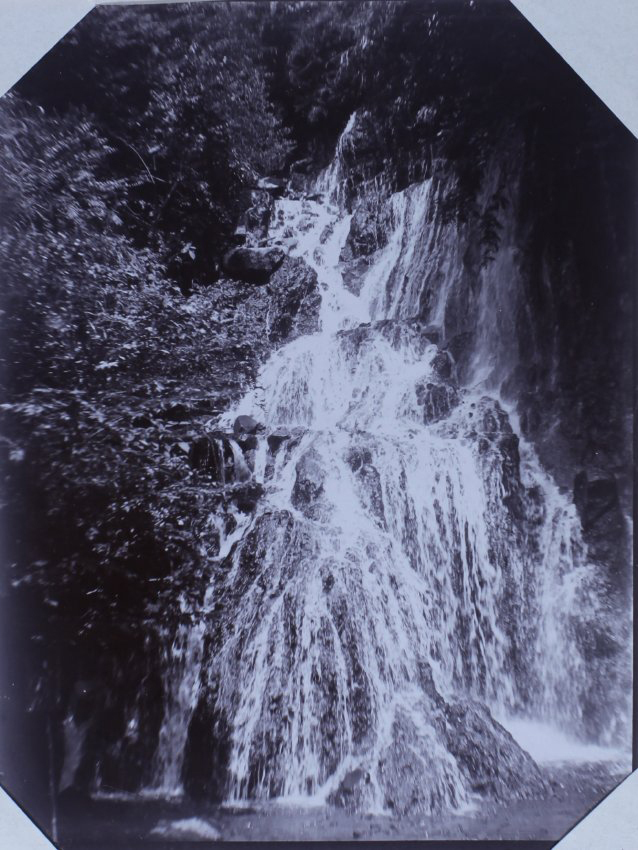 A waterfall in Japan