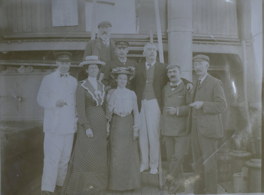 On Board the Kumano Maru, 1
