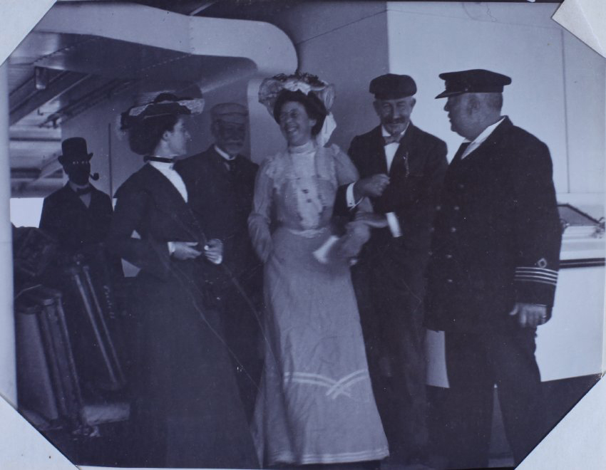 On board The Kumano Maru, 2