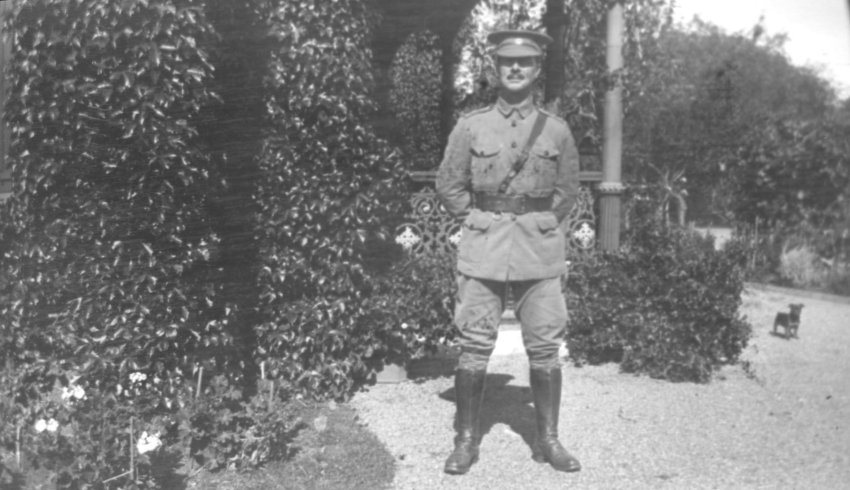 Soldier at Booloominbah