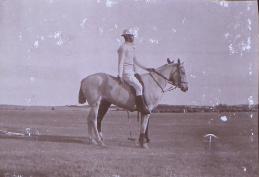 Unidentified polo player