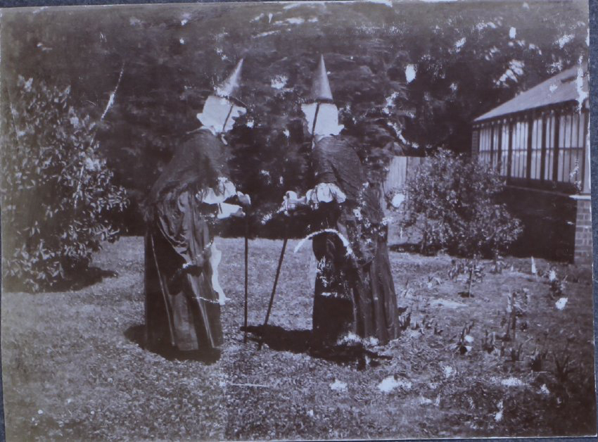 Two women in the garden