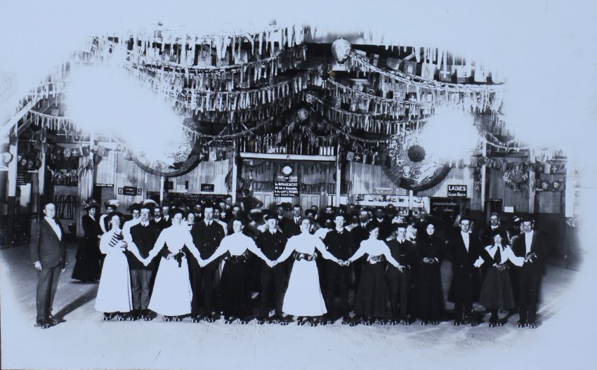 Ball at the Olympia Skating Rink, Armidale, NSW