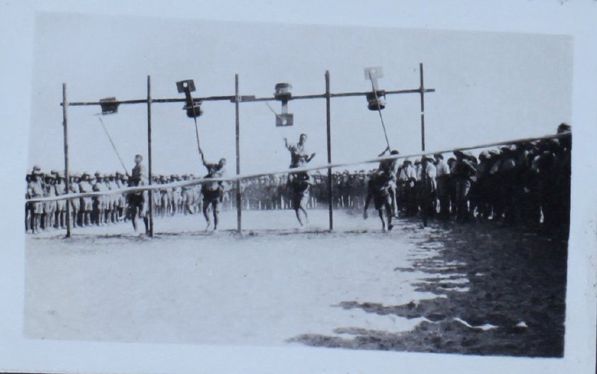 Soldiers training in the desert