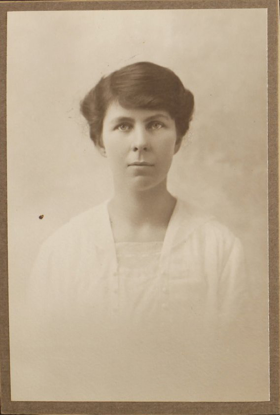 Portrait of an unidentified woman
