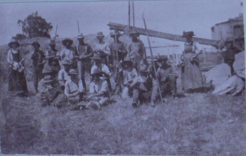Group of men and women