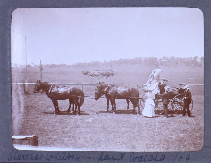 Clarence White's 4 in hand Walcha /09