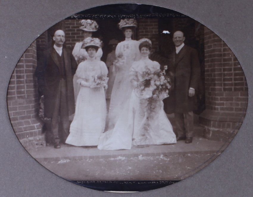 Unidentified bridal party