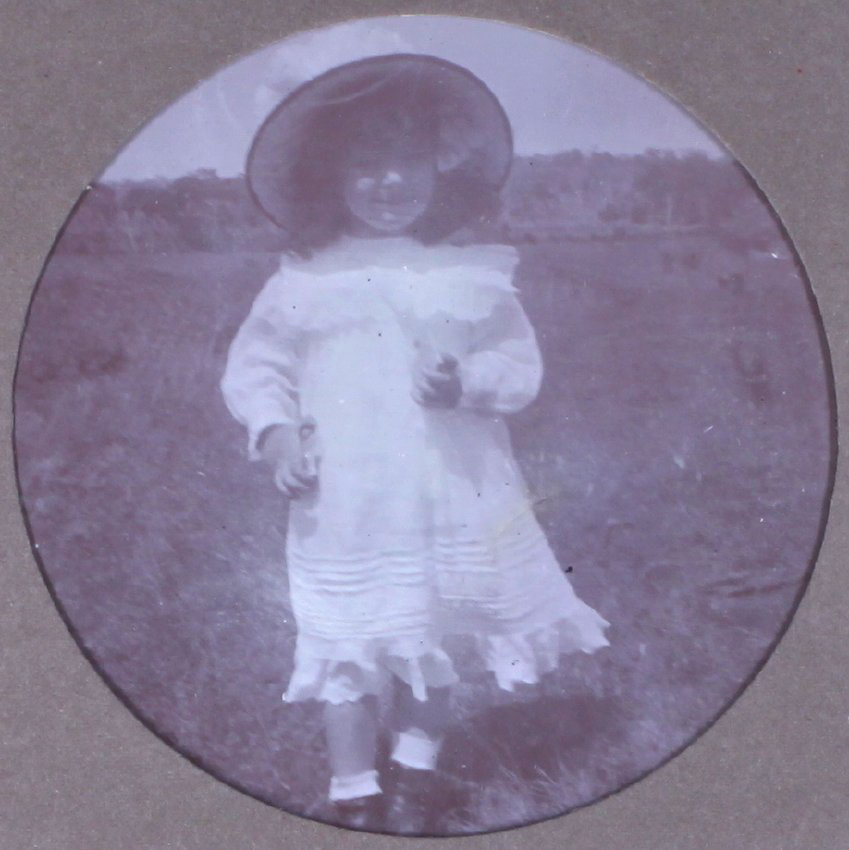 Unidentified young girl