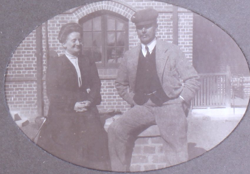 Unidentified man and woman