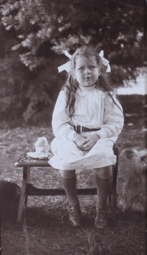Unidentified young girl