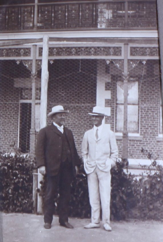 Two unidentified men