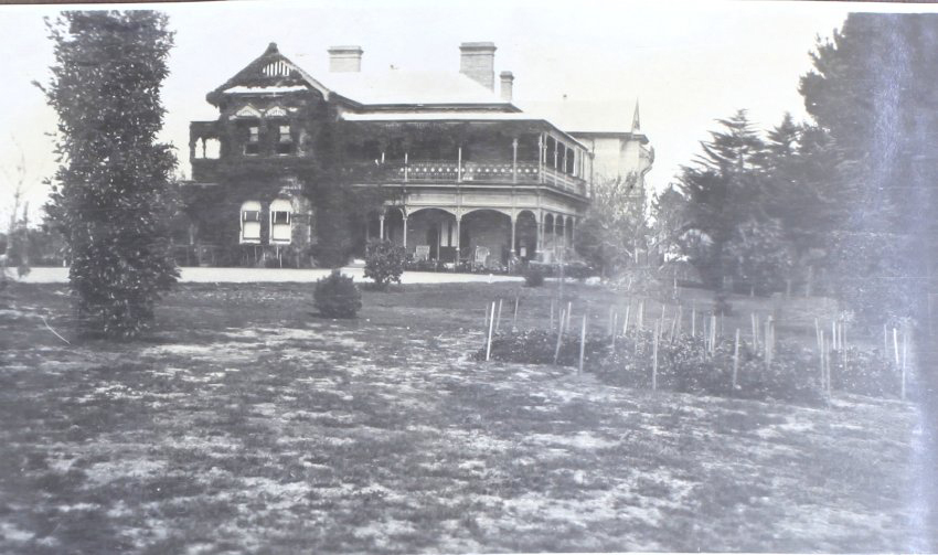 View of Saumarez Homestead from the north