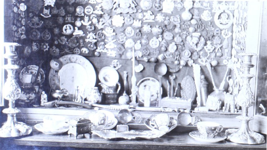 View of the interior of Saumarez Homestead