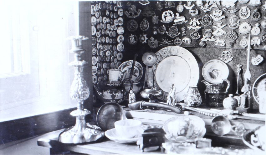 View of the interior of Saumarez Homestead