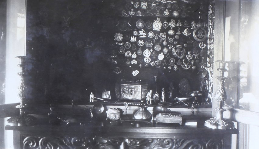 View of the interior of Saumarez Homestead