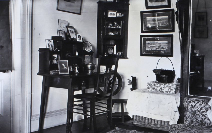 View of the interior of Saumarez Homestead