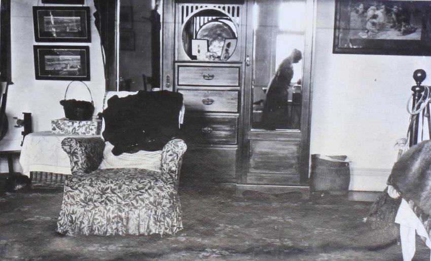 View of the interior of Saumarez Homestead