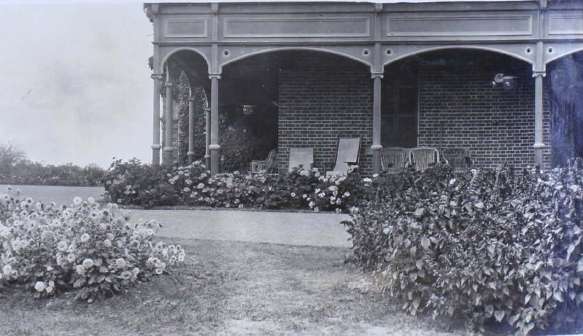 Gardens near the house