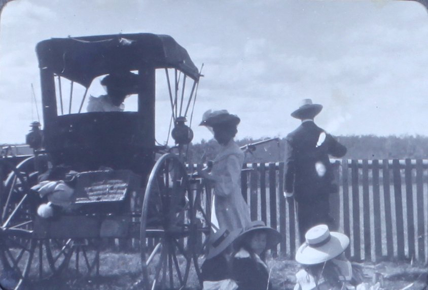 Clarie and party at Polo