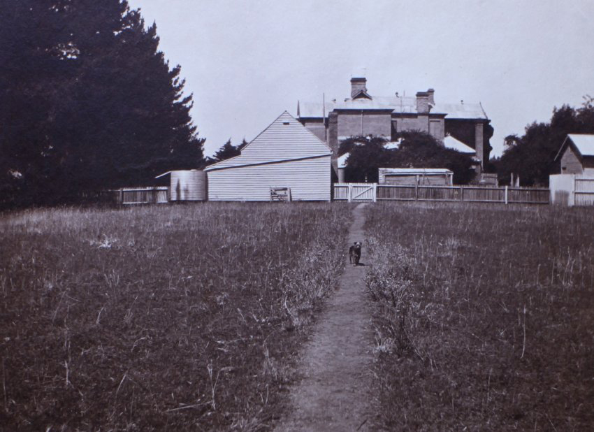 Back of Saumarez House