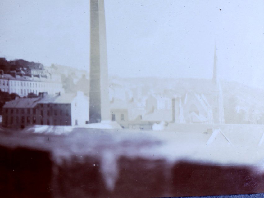 View of Cork from hotel roof, Ireland