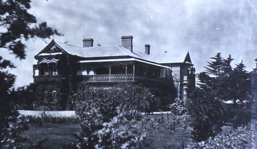Saumarez Homestead from the front