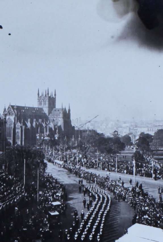 Macquarie Street, Sydney - 1920 Royal Visit