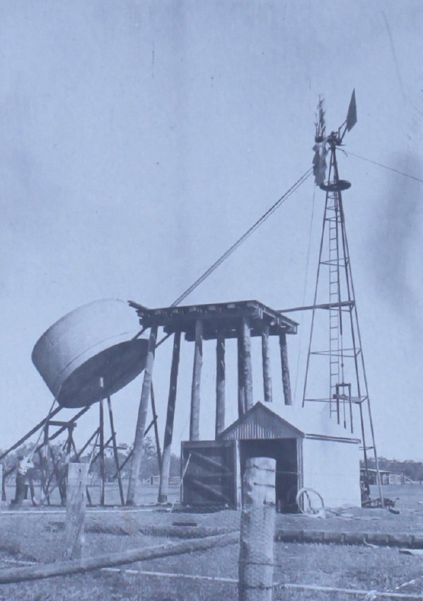Moving a new water tank to the tankstand