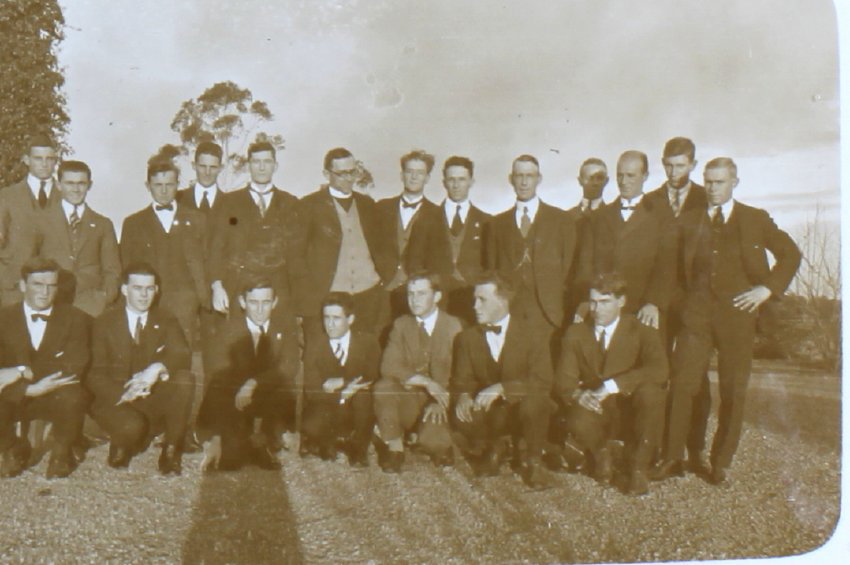 Unidentified group of men