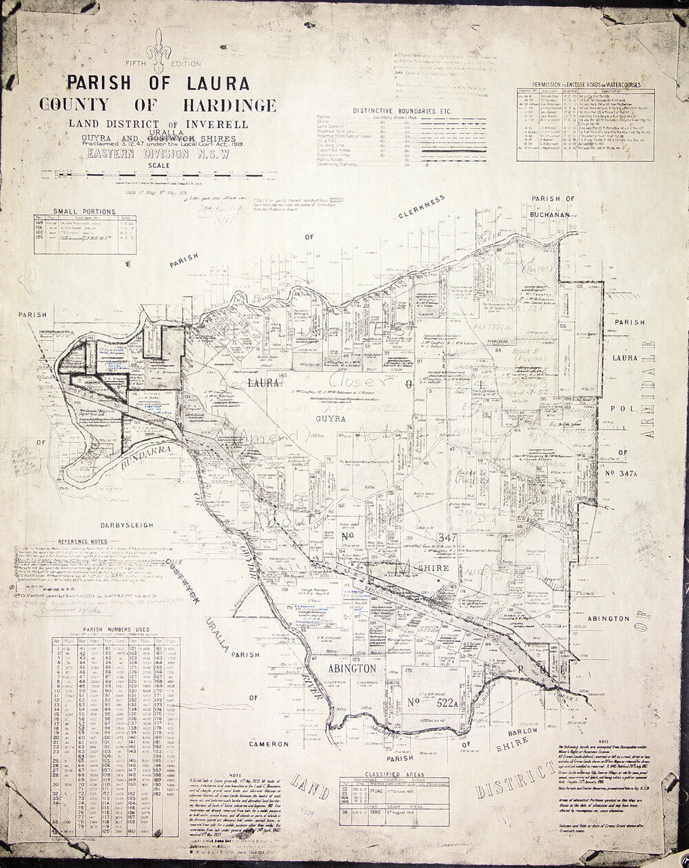 Guyra and Uralla Shires, 1928