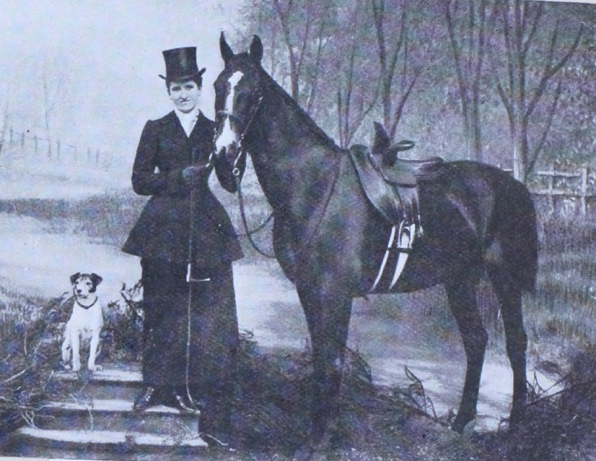 Mrs Robb, who hunts with the Surrey Packs