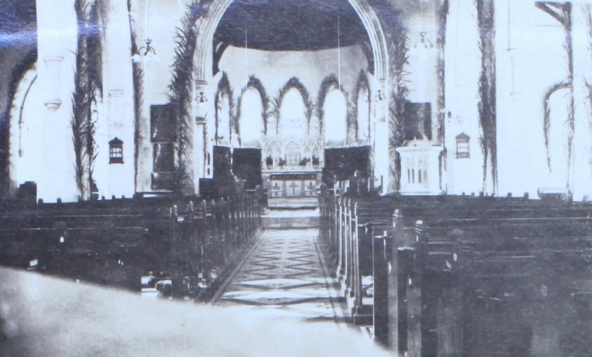 Interior of a church