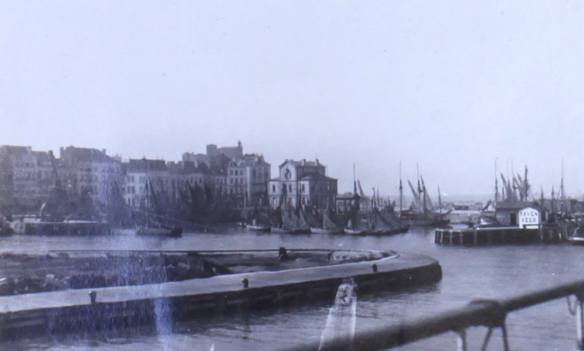 Ostend from the boat 