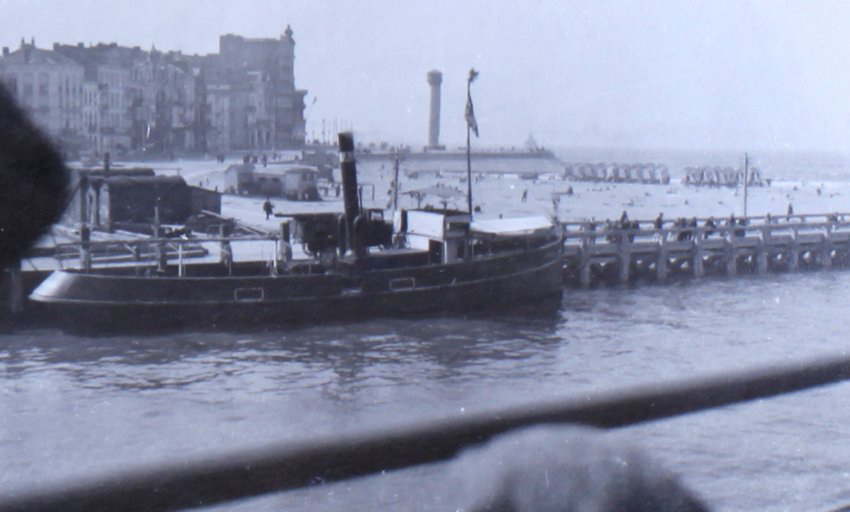 Ostend from the boat 