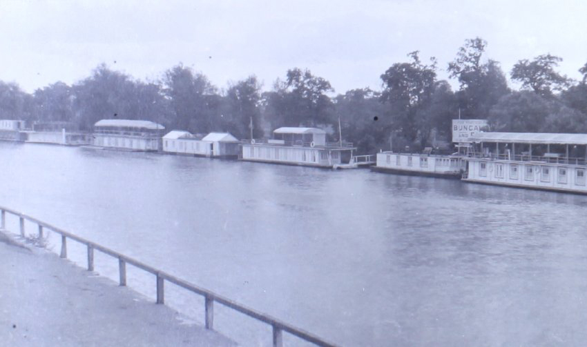 Up and down the Thames from Hampton Court 