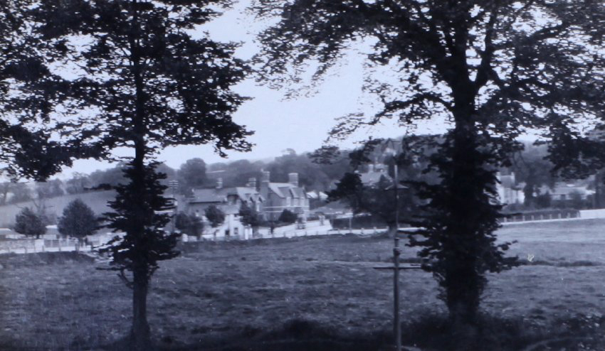 Country scene with view to village