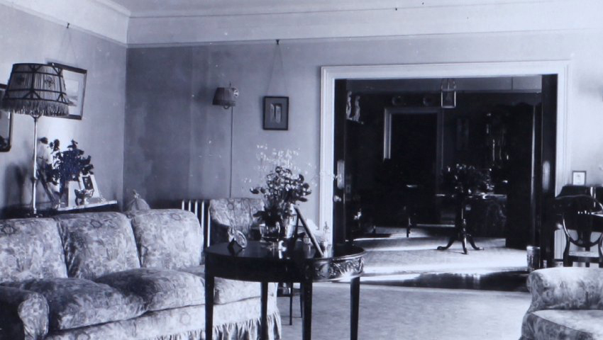 Interior of Forrest Lodge 