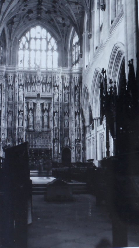 Interior view of Winchester Cathedral