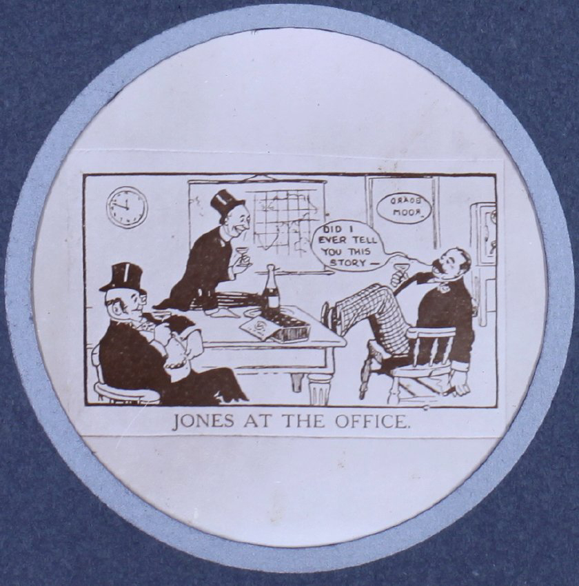 Jones At The Office - cartoon