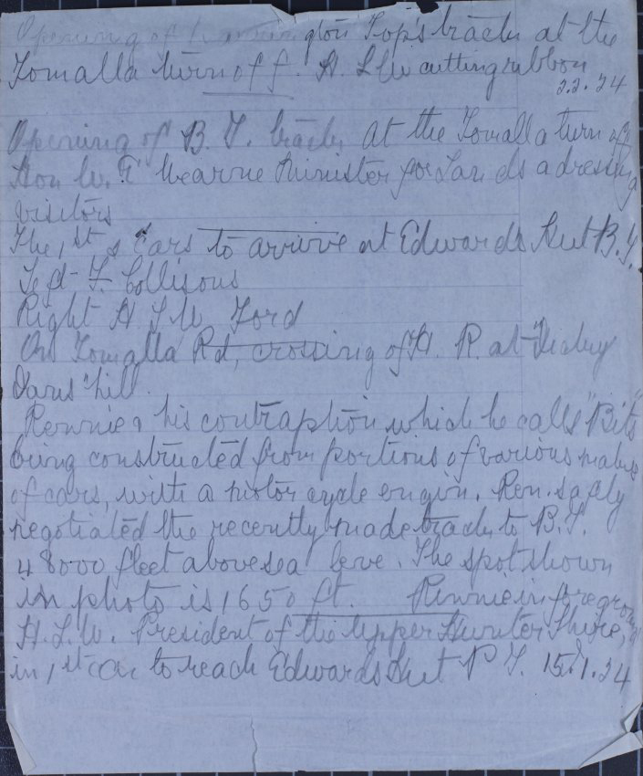 Loose sheets of paper in the back of the album