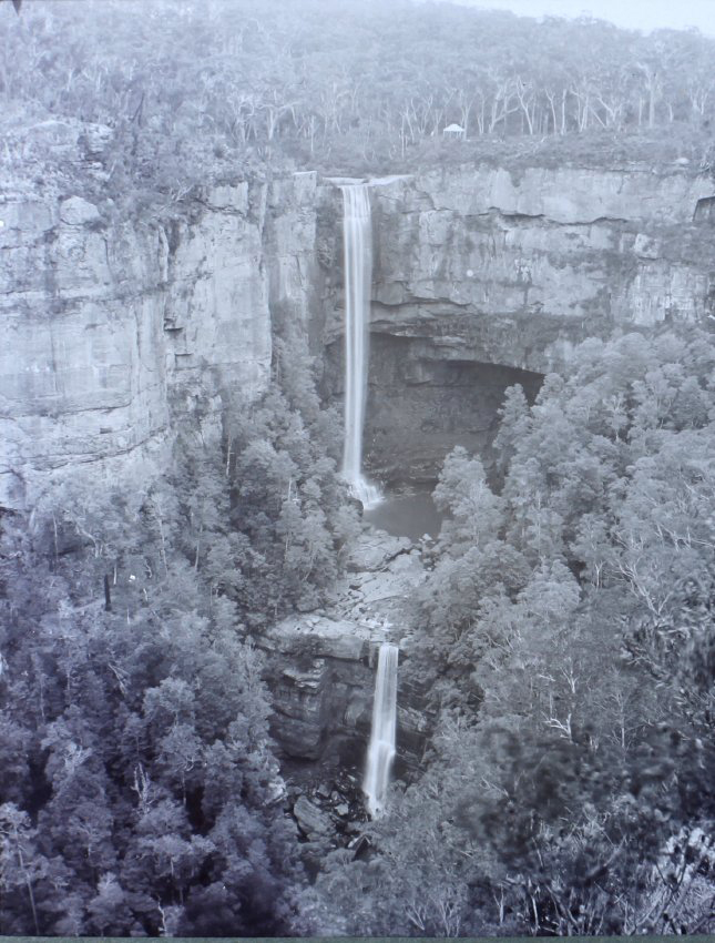 Waterfall - looks to be Fitzroy Falls