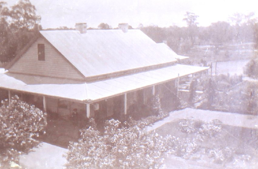 Unidentified house and gardens