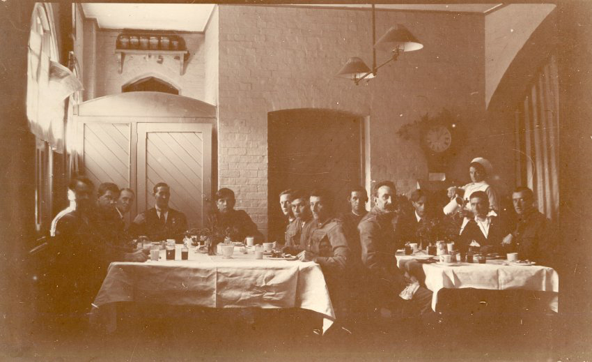 The dining room at the Booloominbah Red Cross Home, Armidale