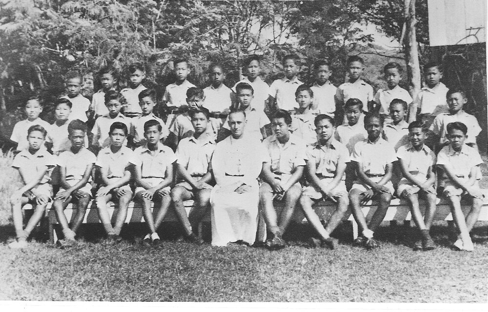 Sacred Heart School in Rabaul conducted by the Marist Brothers, 1951