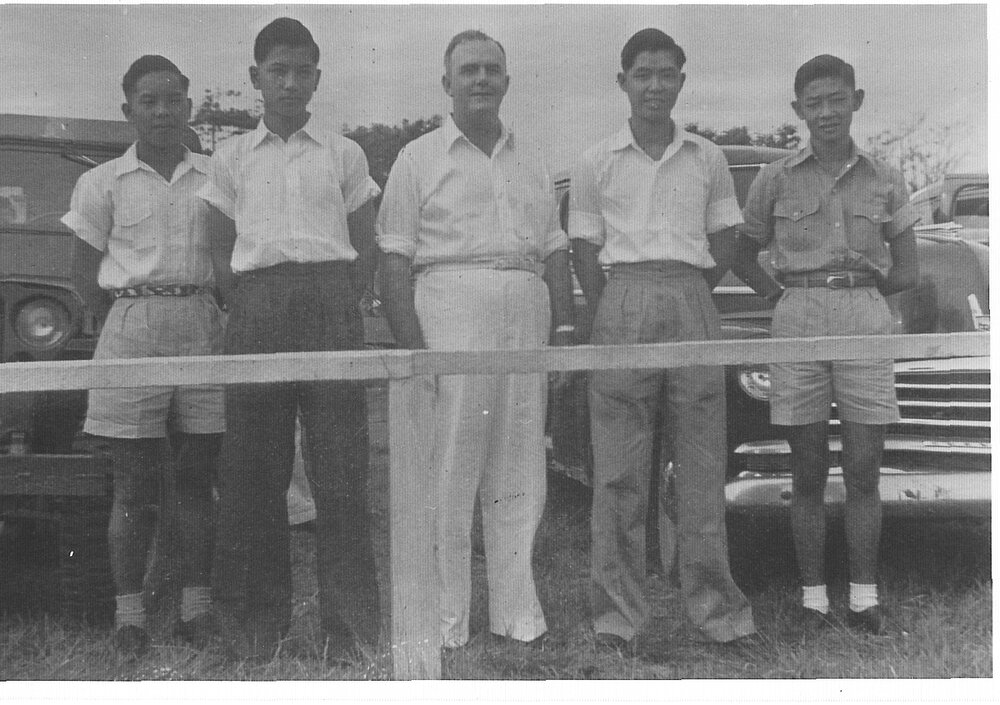 Leaving Rabaul for secondary schooling in Australia, 1954