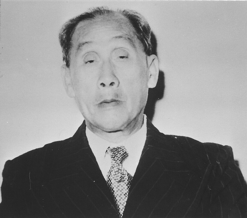 Gerry Chan's maternal grandfather, 1940