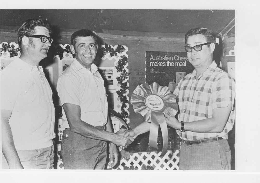 Alan Fay (on right) at an unidentified occasion