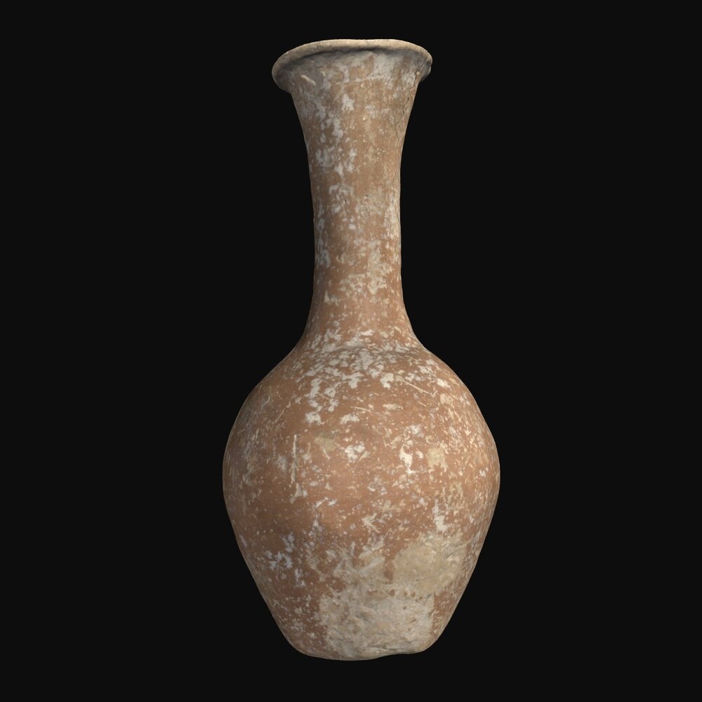 MA1978.111.1 Red Polished I (Philia) Ware bottle